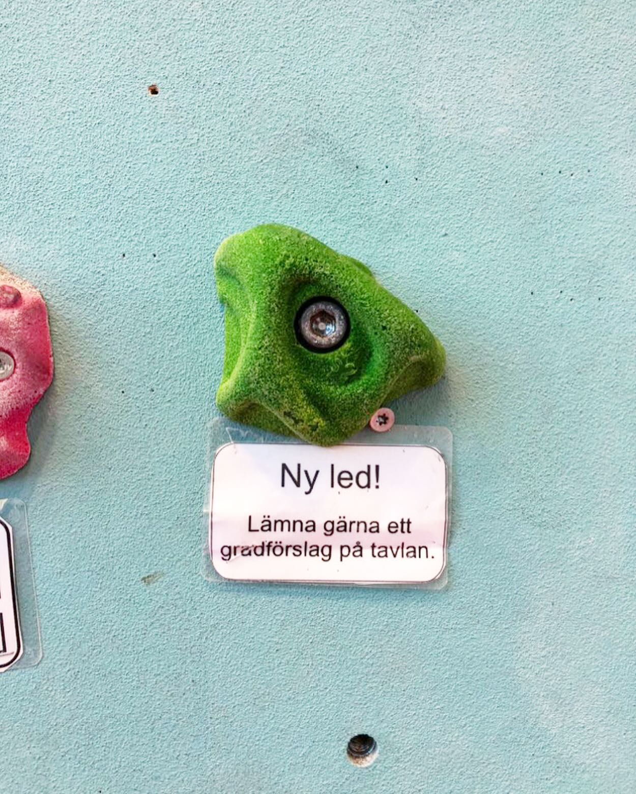 Ny grön led färdig 🙌